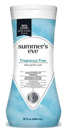Summers Eve Cleansing Wash 15oz Fragrance-Free