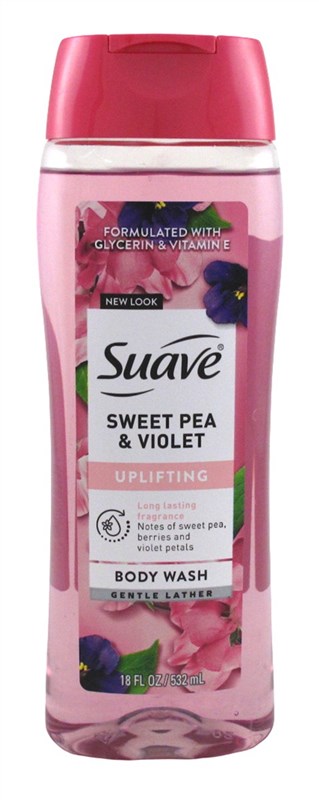 Suave Body Wash Sweet Pea & Violet 18oz