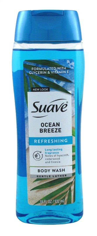 Suave Body Wash Ocean Breeze 18oz