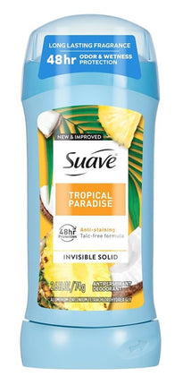 Suave Deodorant 2.6oz 48Hr Tropical Paradise Invisible