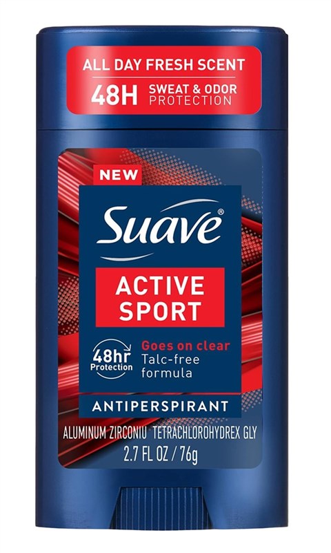 Suave Mens Deodorant 2.7oz 48Hr Active Sport
