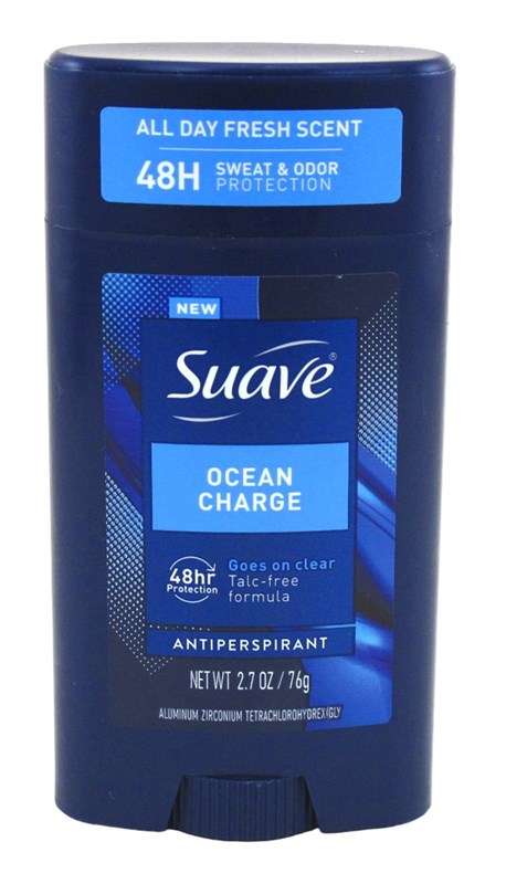 Suave Mens Deodorant 2.7oz 48Hr Ocean Charge