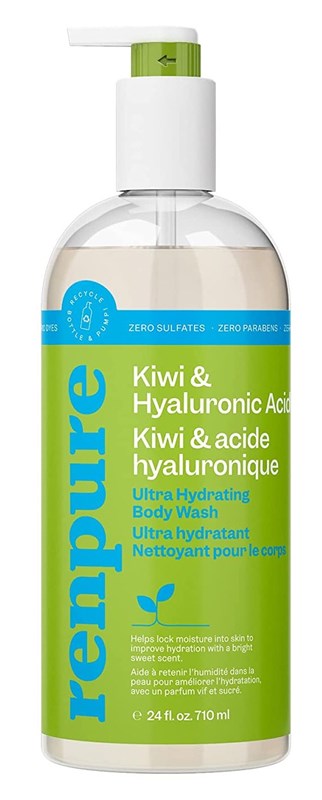 Renpure Body Wash Kiwi & Hyaluronic Acid 24oz