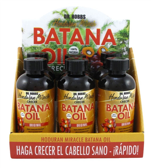 Dr Hobbs Batana Oil Original 4oz (6 Pieces) Display