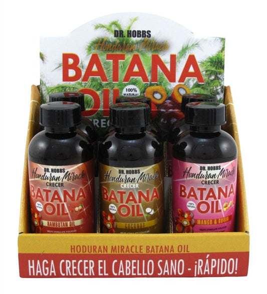 Dr Hobbs Batana Oil Assorted 4oz) Display