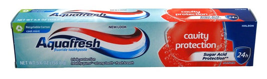 Aquafresh Toothpaste 5.6oz Cavity Protection Cool Mint