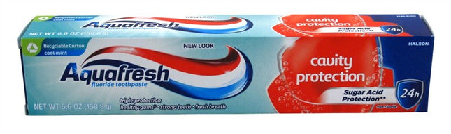 Aquafresh Toothpaste 5.6oz Cavity Protection Cool Mint