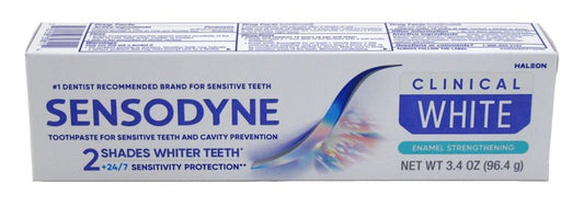 Sensodyne Toothpaste 3.4oz Clinical White Enamel Strength