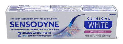 Sensodyne Toothpaste 3.4oz Clinical White Stain Protector