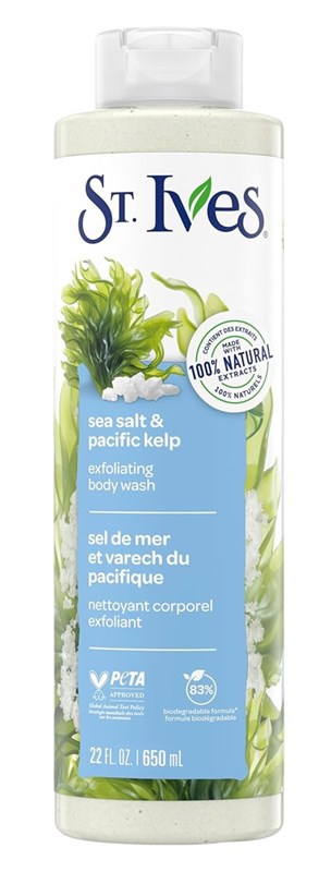 St Ives Body Wash Sea Salt & Pacific Kelp 22oz