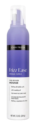John Frieda Frizz-Ease Mousse Curl Reviver Dream Curls 7.2oz