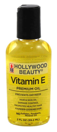 Hollywood Beauty Vitamin-E Premium Oil 2oz (6 Pieces)