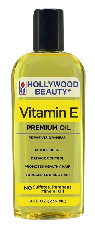 Hollywood Beauty Vitamin-E Premium Oil 8oz
