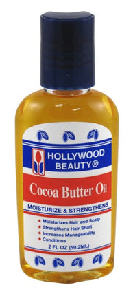 Hollywood Beauty Cocoa Butter Oil 2oz (6 Pieces)