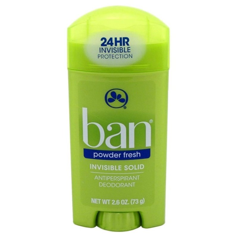 Ban Deodorant 2.6oz Invisible Solid Powder Fresh