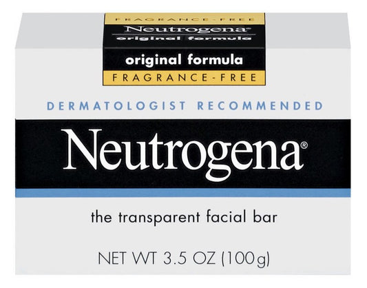 Neutrogena Bar Soap Fragrance Free 3.5oz Boxed