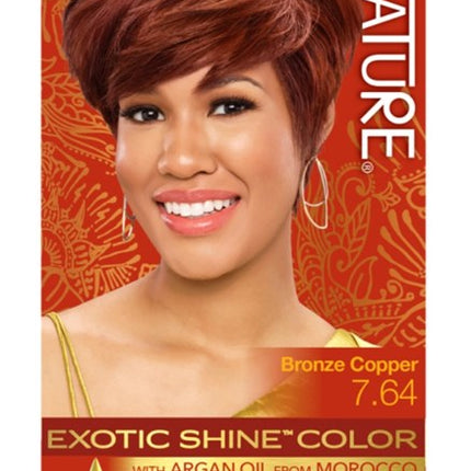 Creme Of Nature Color #7.64 Bronze Copper Exotic Shine