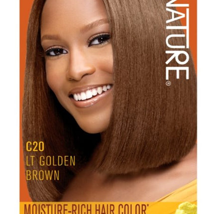 Creme Of Nature Color C20 Light Golden Brown Kit