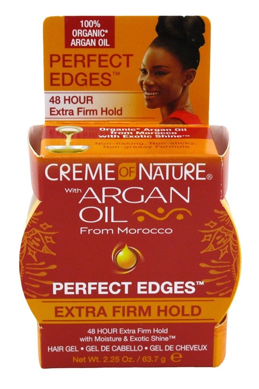 Creme Of Nature Argan Oil Perfect Edges Xtra Hold 2.25oz