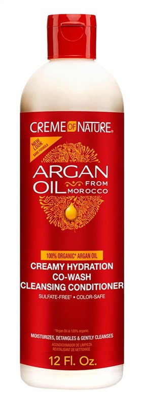 Creme Of Nature Argan Oil Creamy Hydration Co-Wash 12oz