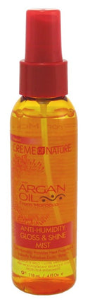 Creme Of Nature Argan Oil Anti -Humidity Gloss/Shine Mist 4oz