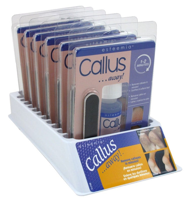 Esteemia Callus Away 1oz Kit Blister (6 Pieces)