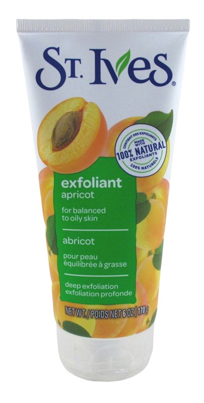 St Ives Exfoliant Apricot 6oz Balanced To Oily Skin