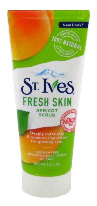 St Ives Scrub Apricot Fresh Skin 1oz (12 Pieces)