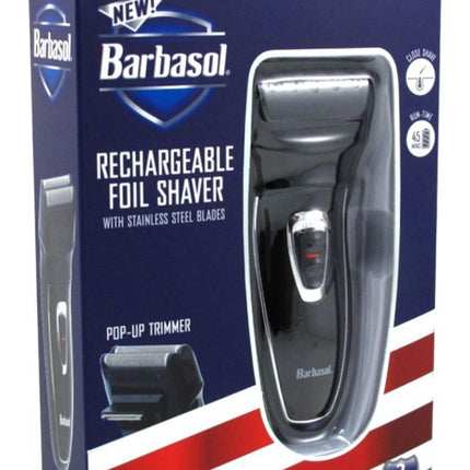 Barbasol Shaver Foil With Pop- Up Trimmer Rechargeable