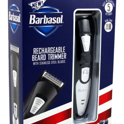Barbasol Beard Trimmer Rechargeable 5 Settings