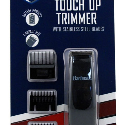 Barbasol Trimmer Touch-Up Compact Battery Power 4 Piece