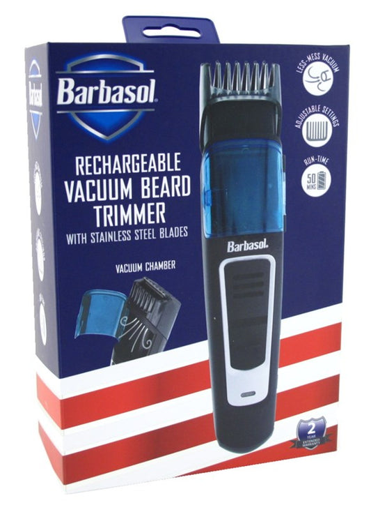 Barbasol Trimmer Vacuum Beard Rechargeable