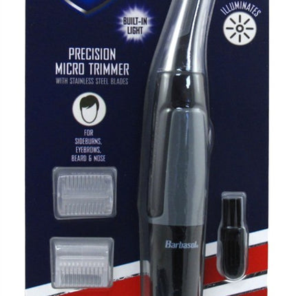 Barbasol Trimmer Precision Micro Built-In Light (Battery)