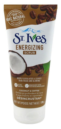 St Ives Scrub Energizing Coconut & Coffee 6oz