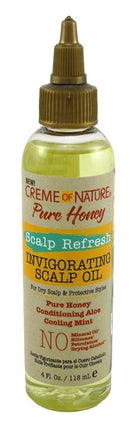 Creme Of Nature Pure Honey Invigorating Scalp Oil 4oz