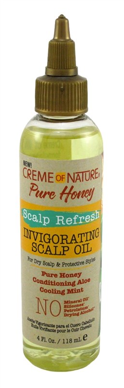 Creme Of Nature Pure Honey Invigorating Scalp Oil 4oz