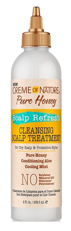 Creme Of Nature Pure Honey Cleansing Scalp Treatment 8oz