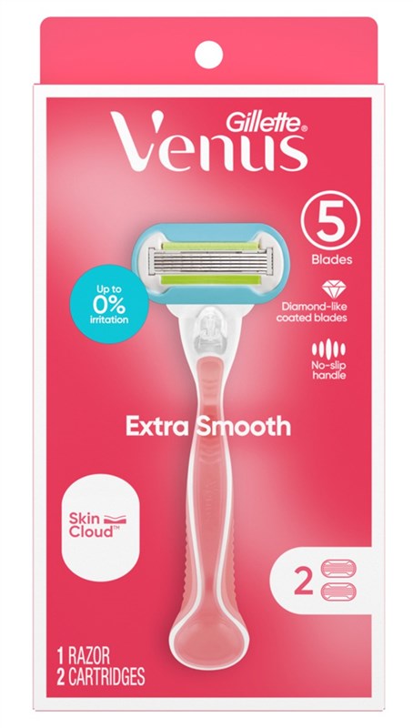 Gillette Venus Razor Extra Smooth + 2 Refills