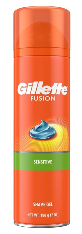 Gillette Fusion Shave Gel Sensitive 7oz