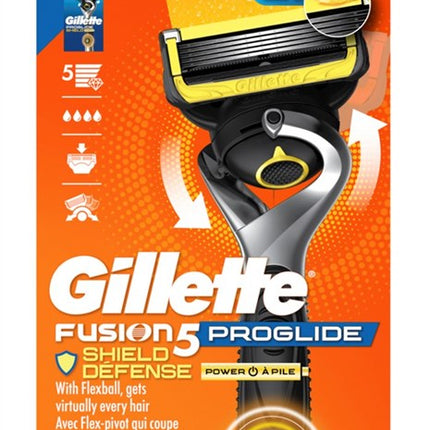 Gillette Mens Fusion 5 Proglide Razor Battery Powered