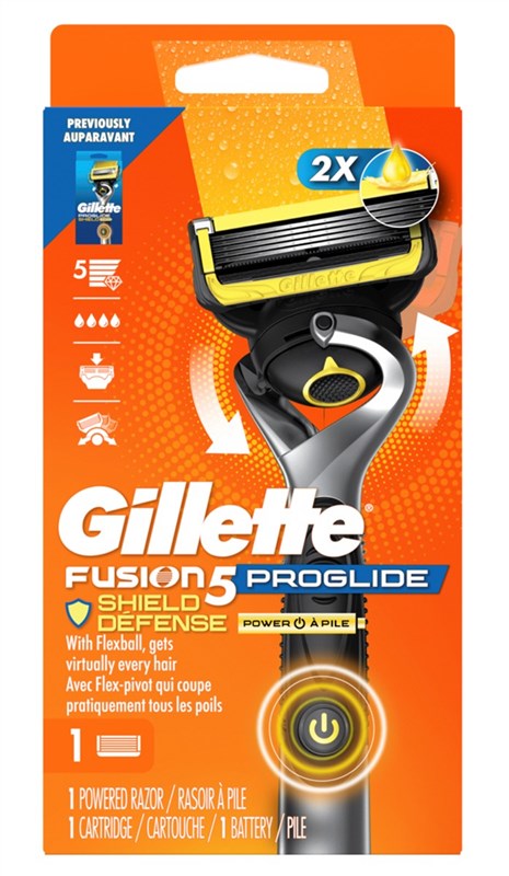 Gillette Mens Fusion 5 Proglide Razor Battery Powered