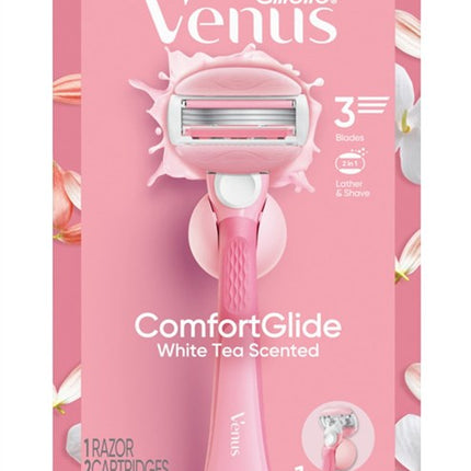 Gillette Venus Razor Comfort Glide White Tea + 2 Refills