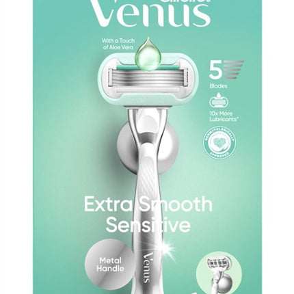 Gillette Venus Razor Extra Smooth Sensitive + 2 Refills