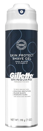Gillette Mens Skinguard Shave Gel 7oz