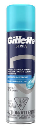 Gillette Serie Shave Gel Cocoa Butter Moisturizing 7.2oz