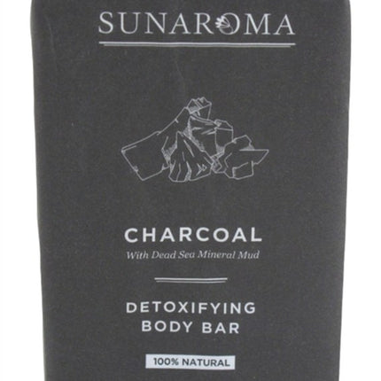 Sunaroma Soap Bar Charcoal Dead Sea Mineral Mud 8oz