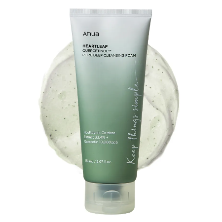 HEARTLEAF QUERCETINOL PORE DEEP CLEANSING FOAM 150ml