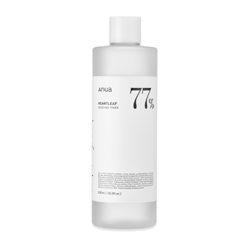 HEARTLEAF 77% SOOTHING TONER 500ml