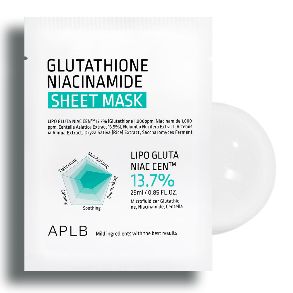 Glutathione Niacinamide Sheet Mask (1EA)