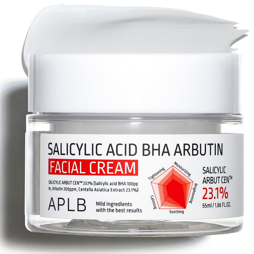 Salicylic Acid BHA Arbutin Facial Cream 55ml